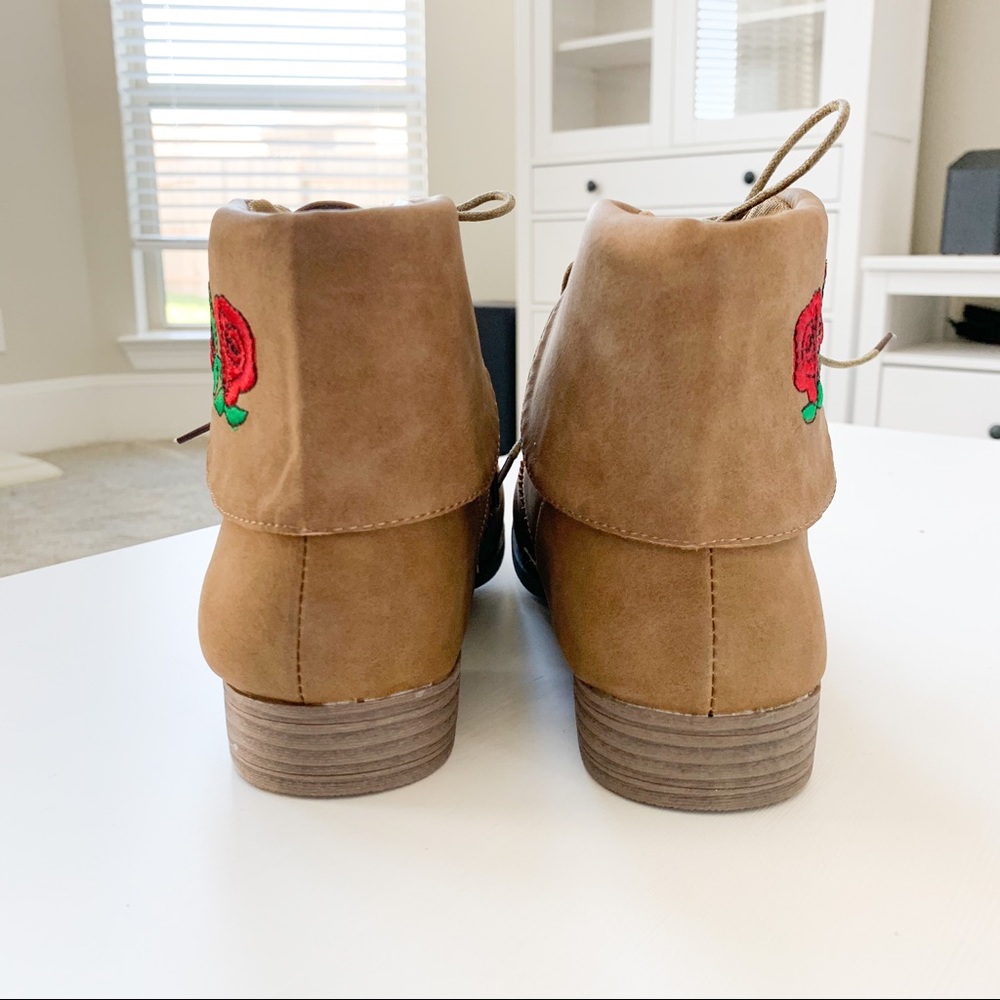 Steven Ella Camel Boots T1657 - Picture 5 of 8
